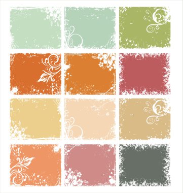 Pastel backgrounds clipart