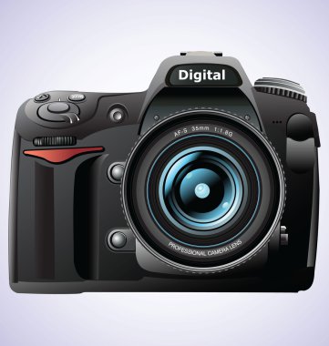 Camera DSLR clipart