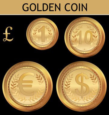 Golden Coin vector