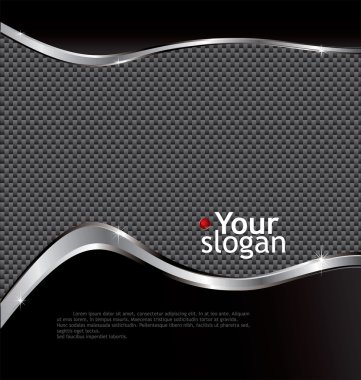 Metal carbon fiber shiny Background clipart