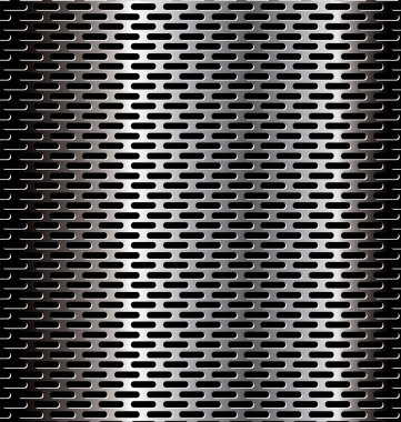 Perforated metal background clipart