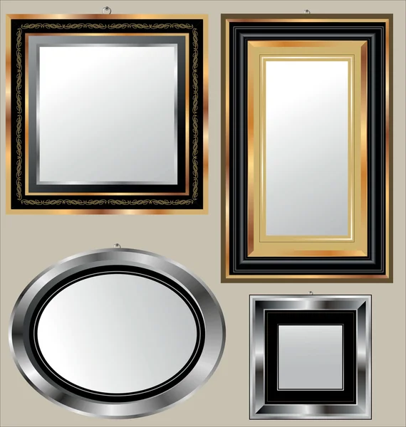 Miroirs — Image vectorielle