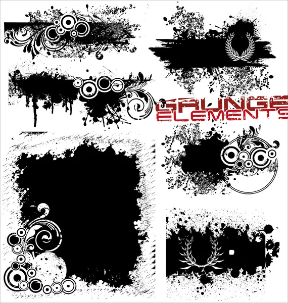Grunge元素 — 图库矢量图片