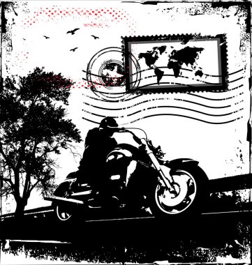 Ride Around The World clipart