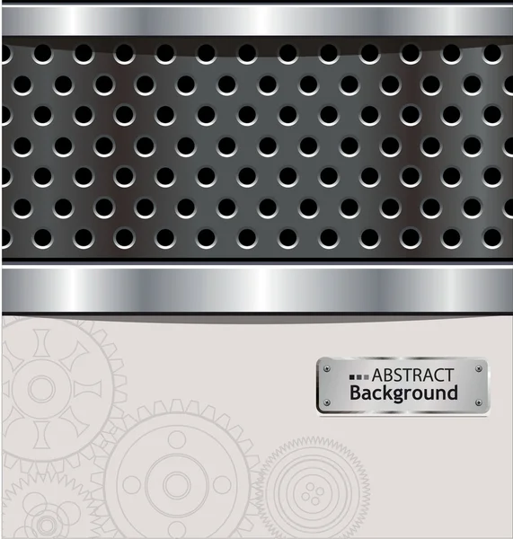 Abstract perforated background — Stock Vector