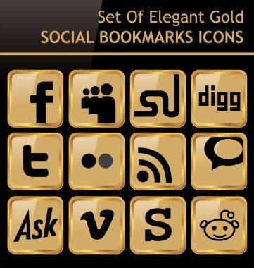 Social Media Icons clipart