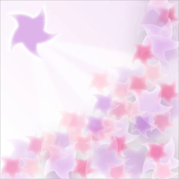 Αστέρια μοβ φόντο — Διανυσματικό Αρχείο