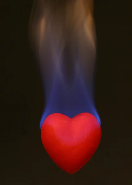 Κάψιμο καρδιά — Φωτογραφία Αρχείου