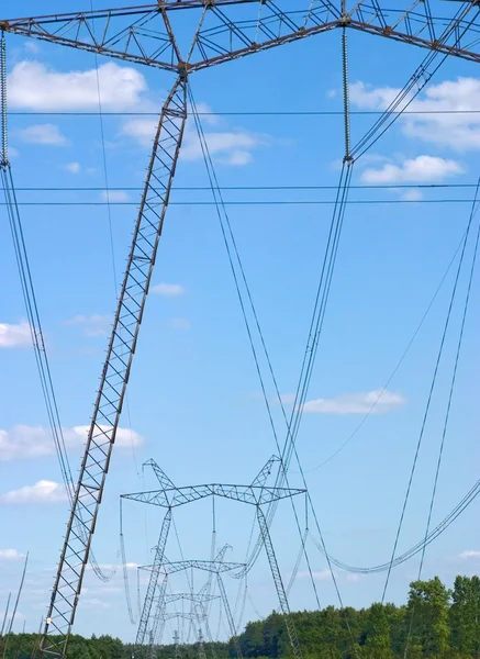 Rede eléctrica — Fotografia de Stock