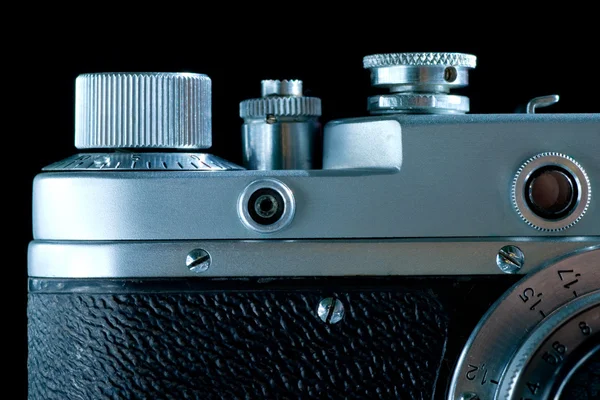 The old film camera small part — Stock Photo, Image