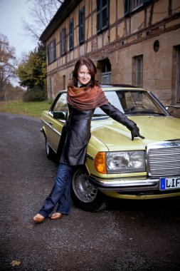 Girl and car