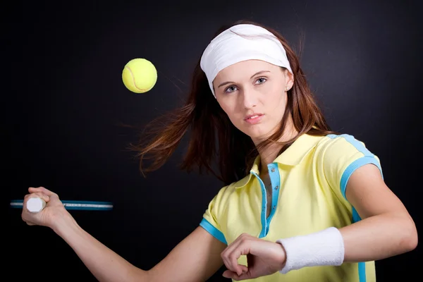 Теннисистка — стоковое фото