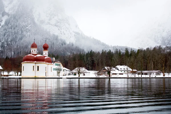 Lake Koenigsee, Germany, Europe — Stockfoto