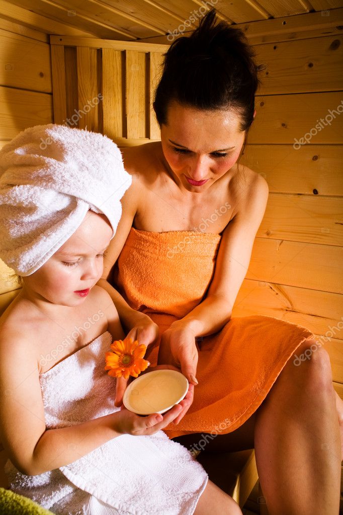 Sauna girls Stock Photo by ©val_th 6170351