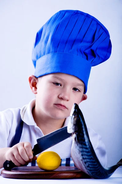 Genç aşçı — Stok fotoğraf