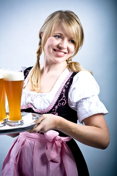 Bavarian girl — Stock Photo, Image