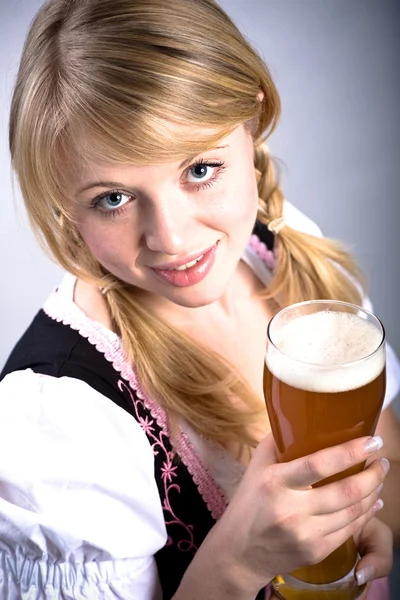 Bavarian girl — Stock Photo, Image