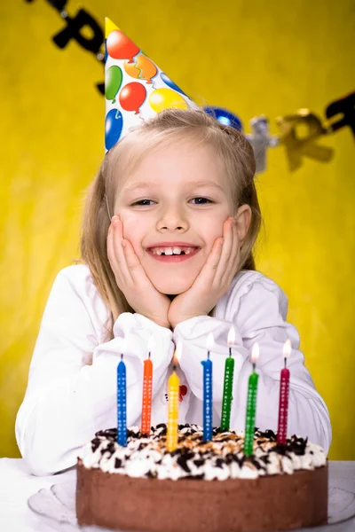 Celebrating birthday — Stock Photo, Image