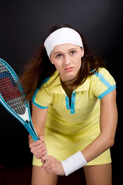 Tennismädchen — Stockfoto