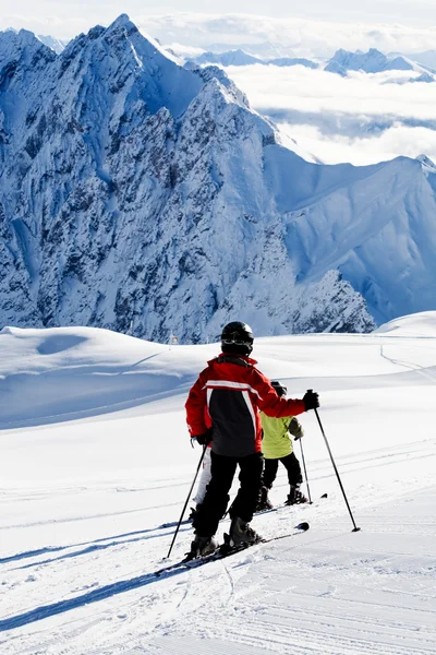 Los Alpes en invierno — Foto de Stock