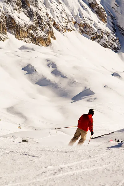 Alpesi sízés — Stock Fotó