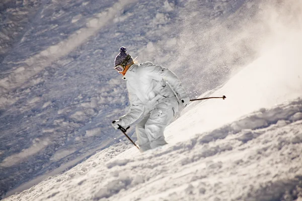 Schi alpin — Fotografie, imagine de stoc