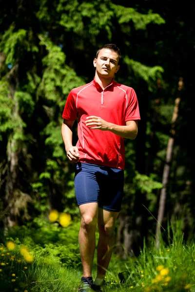 Jogging man — Stock Photo, Image
