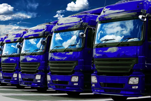 Vrachtwagens — Stockfoto