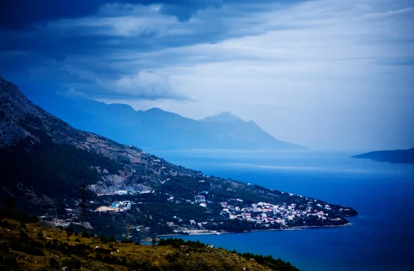 Adriatiska kusten — Stockfoto