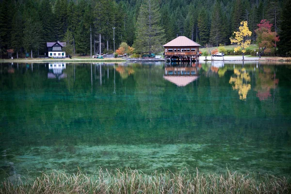 Lago di Dobiacco — Fotografia de Stock