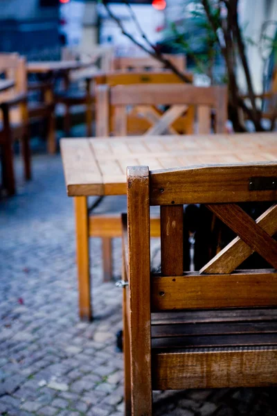 Straßencafé — Stockfoto