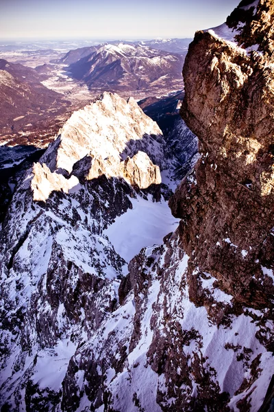 Alpen im Winter — Stockfoto