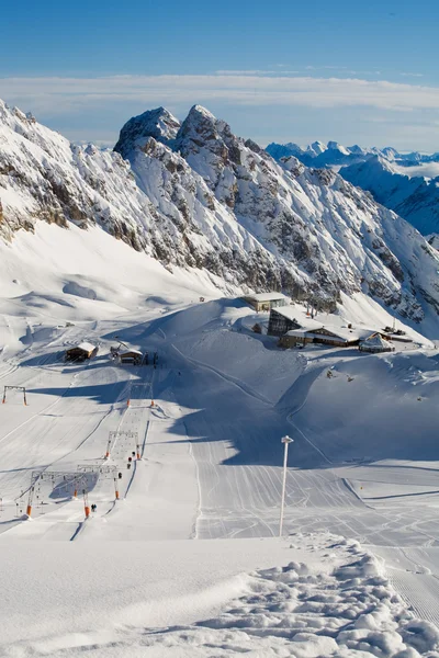 Los Alpes en invierno —  Fotos de Stock
