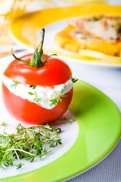 Finger food tomato — Stock Photo, Image