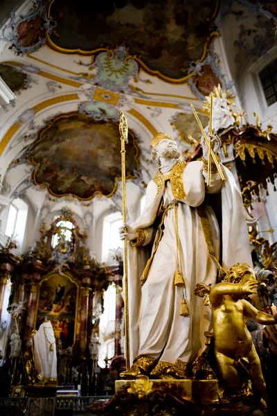 Basiliek van de veertien Heilige helpers — Stockfoto