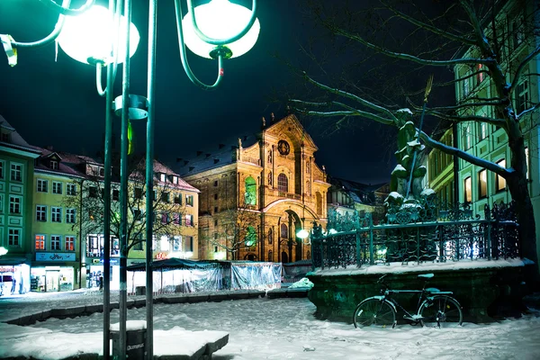 Bamberg at night — Stock Photo, Image