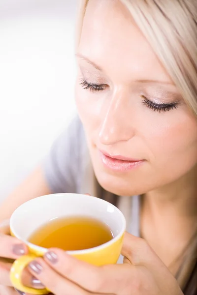 Tea ivás — Stock Fotó