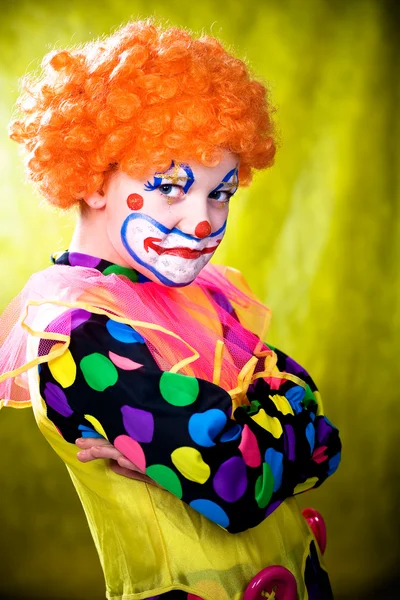Lilla clown — Stockfoto