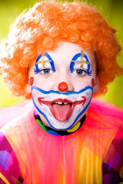 Мало клоун — стокове фото