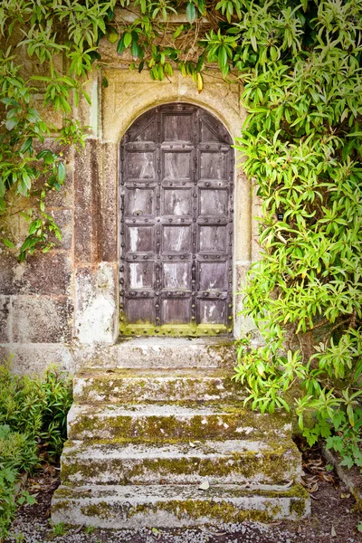 Middeleeuwse deuropening — Stockfoto