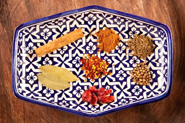 Especias marroquíes — Foto de Stock