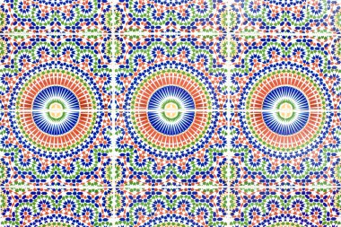 Moroccan tiles clipart