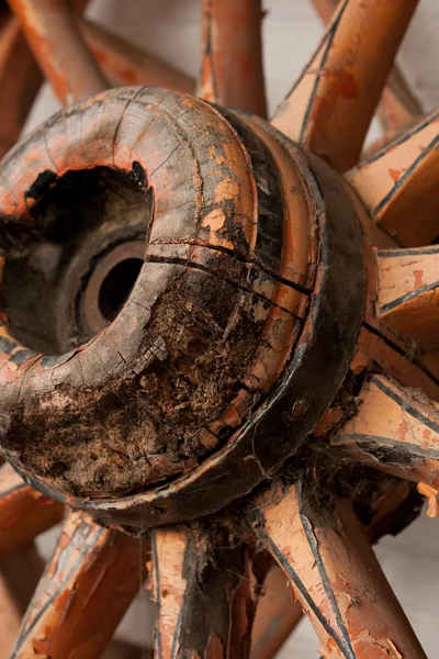 木製の車輪 — ストック写真