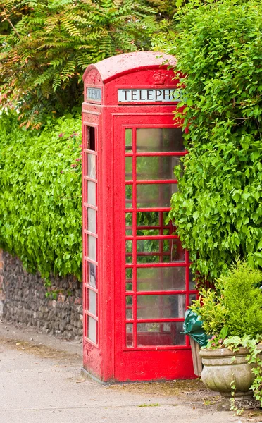 stock image British classic phone box