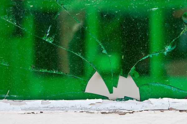 Krossat glas — Stockfoto