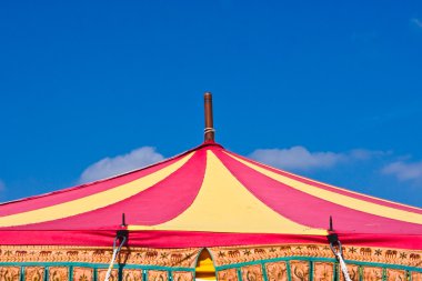 Circus tent top clipart