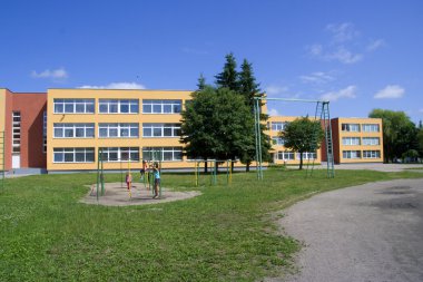 School building clipart