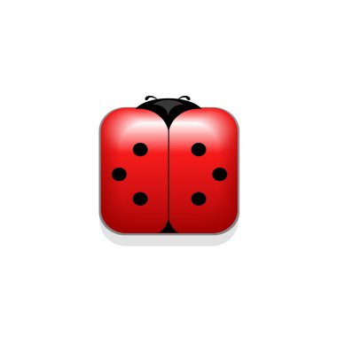 Ladybug icon clipart