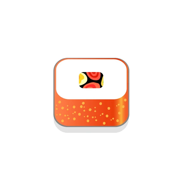 Icona del sushi — Vettoriale Stock
