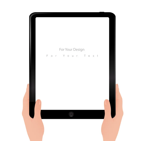 Планшетний комп'ютер iPad — стоковий вектор